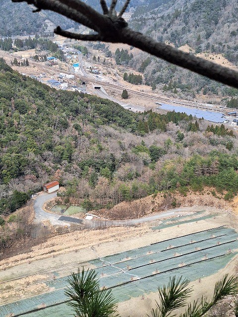 岩籠山から行く福井の気になる斜面。